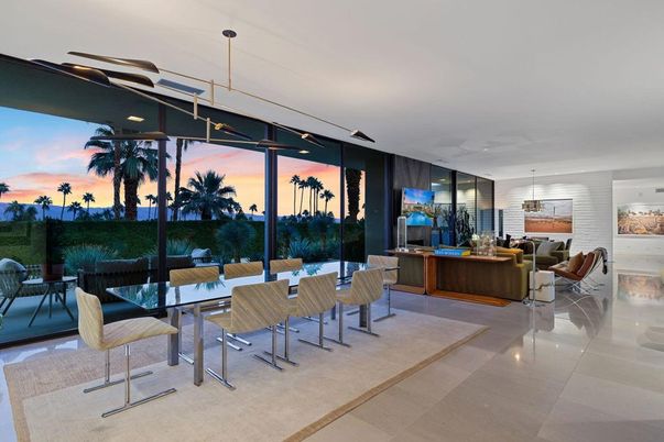Dining room, Interior, Pendant Lights, Recessed Lighting