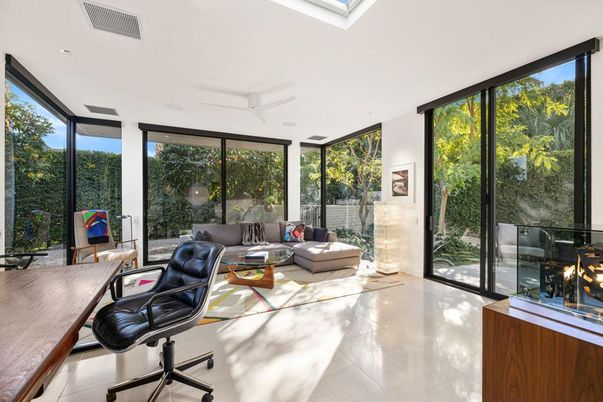 Home Office, Interior, Living room, Recessed Lighting