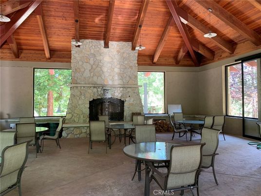 Dining room, Fireplace, Interior, Stone Walls, Wooden Beams, Wooden Ceilings