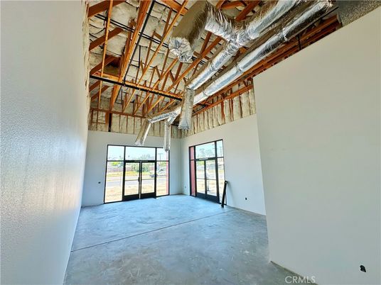 Empty room, Interior, Wooden Beams