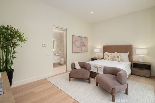 Bathroom, Bedroom, Interior, Recessed Lighting, Wood Texture Flooring