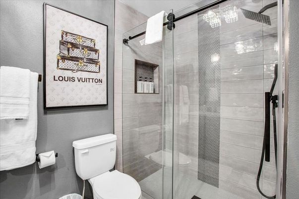 Bathroom, Glass Shower, Interior