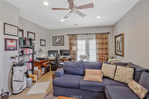 Home Office, Interior, Living room, Recessed Lighting