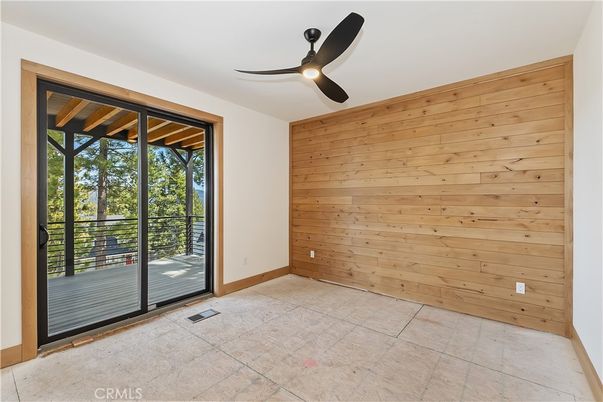 Empty room, Interior, Wooden Walls