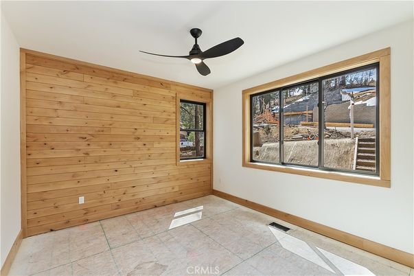 Empty room, Interior, Wooden Walls