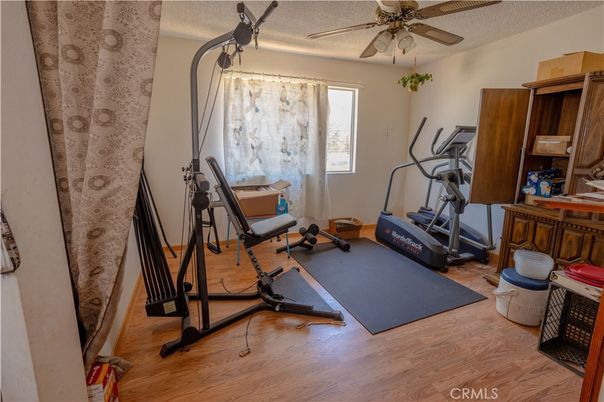 Fitness Equipment, Interior, Wood Texture Flooring