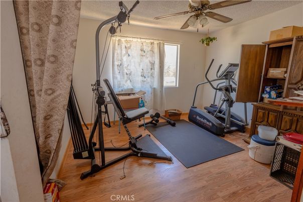 Fitness Equipment, Interior, Wood Texture Flooring