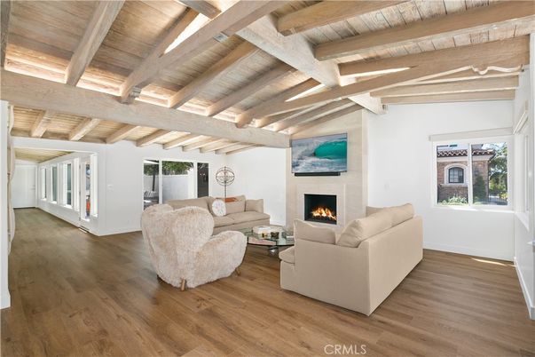 Fireplace, Interior, Living room, Wooden Beams, Wooden Ceilings, Wood Texture Flooring