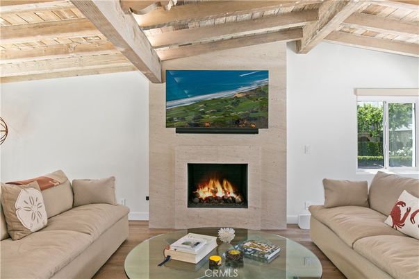Fireplace, Interior, Living room, Wooden Beams, Wooden Ceilings, Wood Texture Flooring