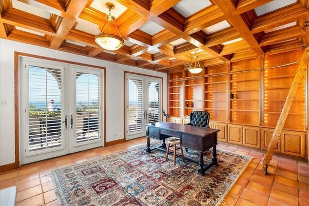 Home Office, Interior, Pendant Lights, Wooden Beams, Wooden Ceilings