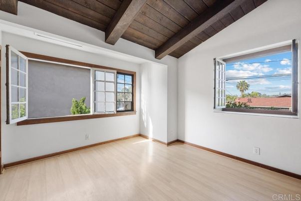 Empty room, Interior, Wooden Beams, Wooden Ceilings, Wood Texture Flooring