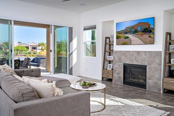 Fireplace, Interior, Living room