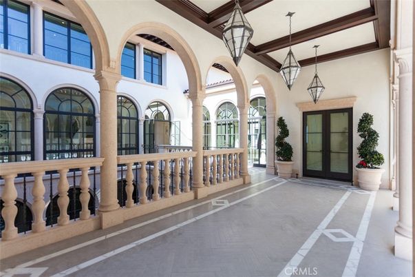 Exterior, Pendant Lights, Wooden Beams