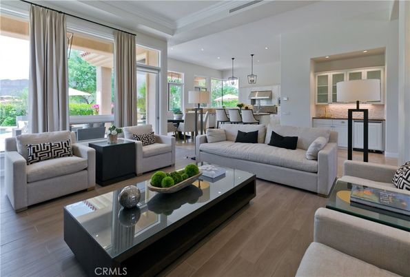 Dining room, Interior, Kitchen, Living room, Pendant Lights, Recessed Lighting, Wood Texture Flooring
