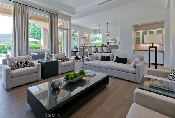 Dining room, Interior, Kitchen, Living room, Pendant Lights, Recessed Lighting, Wood Texture Flooring