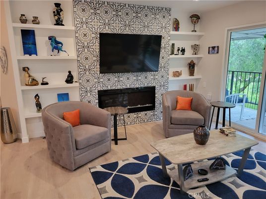 Fireplace, Interior, Wood Texture Flooring