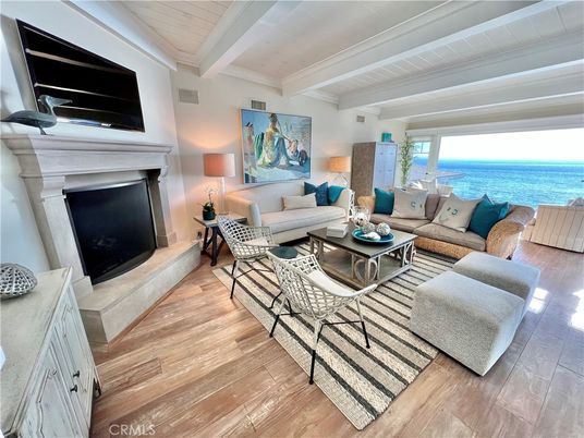 Fireplace, Interior, Living room, Water, Wood Texture Flooring
