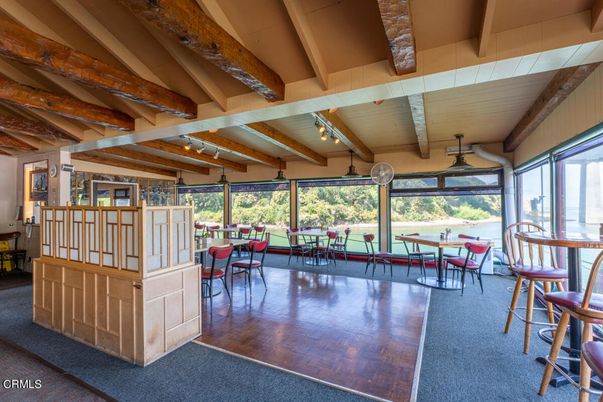Dining room, Interior, Wooden Beams, Wood Texture Flooring