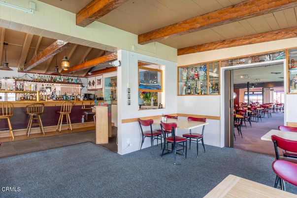 Dining room, Interior, Wooden Beams