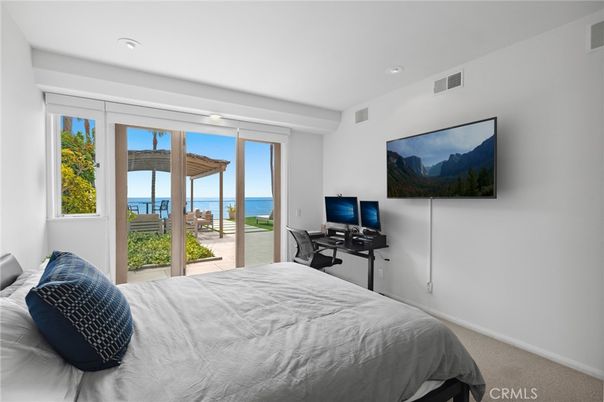 Bedroom, Home Office, Interior, Recessed Lighting, Water