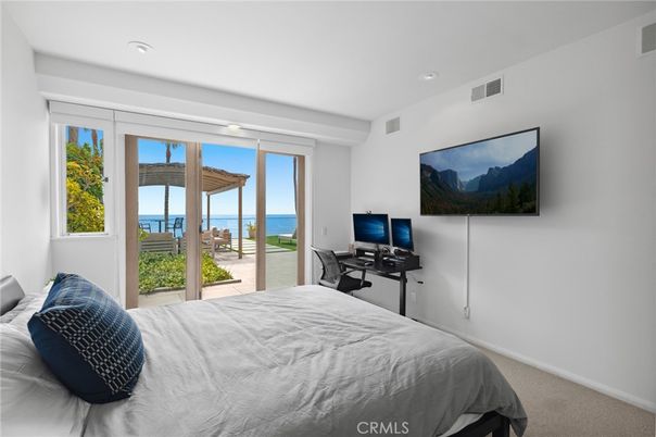 Bedroom, Home Office, Interior, Recessed Lighting, Water