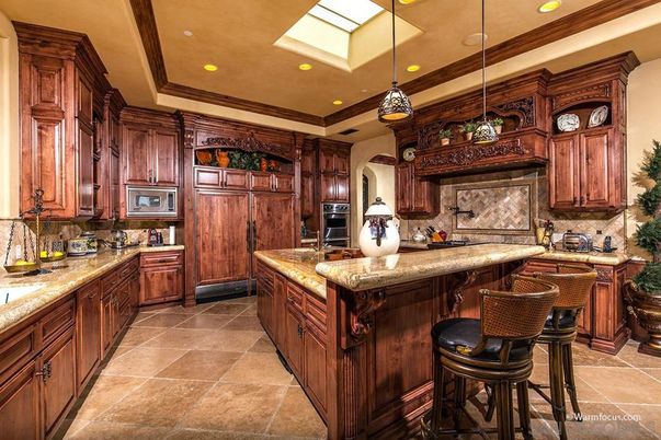 Interior, Kitchen, Pendant Lights, Recessed Lighting