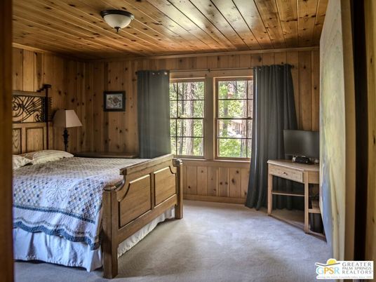 Bedroom, Interior, Wooden Ceilings, Wooden Walls