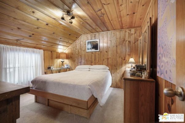 Bedroom, Interior, Wooden Ceilings, Wooden Walls