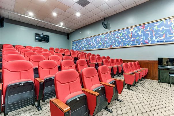 Home Theatre Room, Interior, Projection Screen, Recessed Lighting, Theatre Room