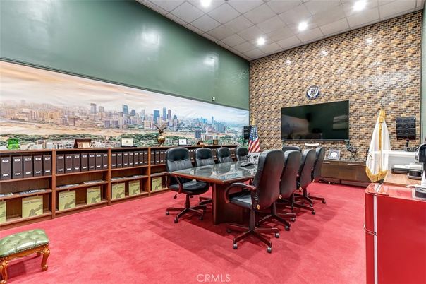 Home Office, Interior, Recessed Lighting