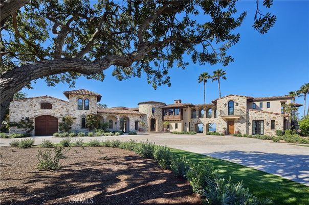 Attached, Backyard, Exterior, Facade, Mediterranean