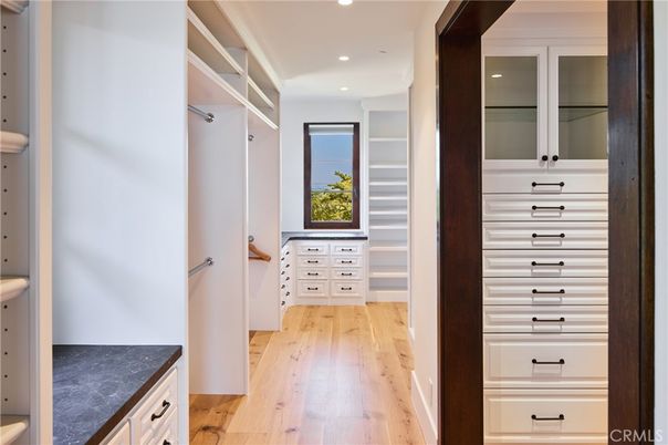 Interior, Recessed Lighting, Walk-in Closets, Wood Texture Flooring