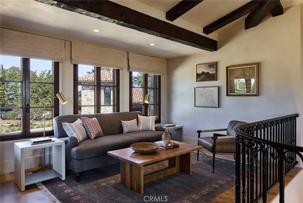 Interior, Living room, Recessed Lighting, Wooden Beams, Wood Texture Flooring