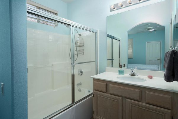 Bathroom, Glass Shower, Interior