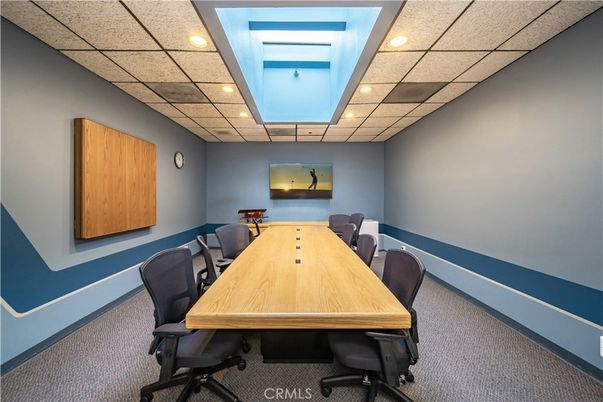 Home Office, Interior, Recessed Lighting