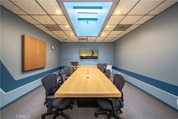 Home Office, Interior, Recessed Lighting