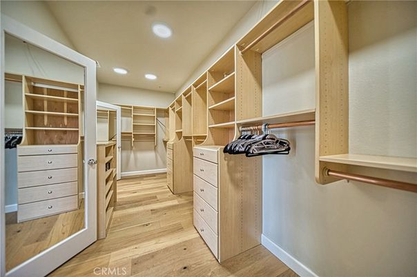 Interior, Recessed Lighting, Walk-in Closets, Wood Texture Flooring