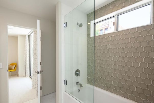 Bathroom, Glass Shower, Interior