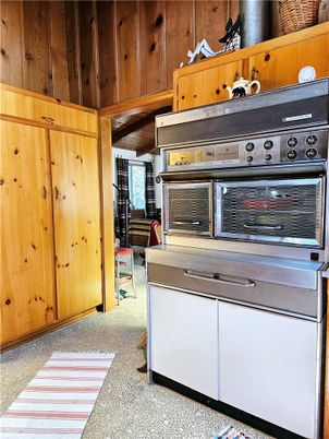 Interior, Kitchen, Wooden Walls