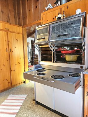 Interior, Kitchen, Wooden Walls