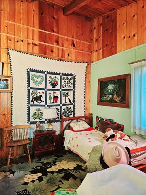 Bedroom, Interior, Wooden Walls
