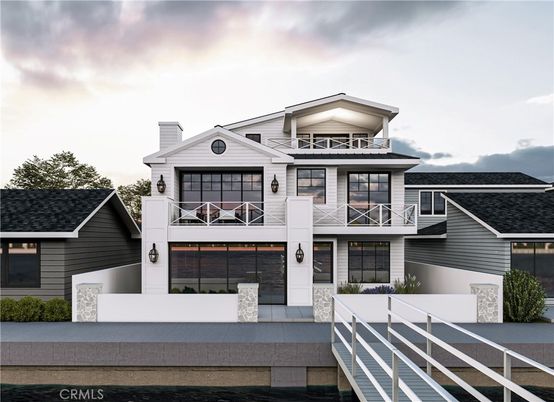 Attached, Exterior, Facade, Modern