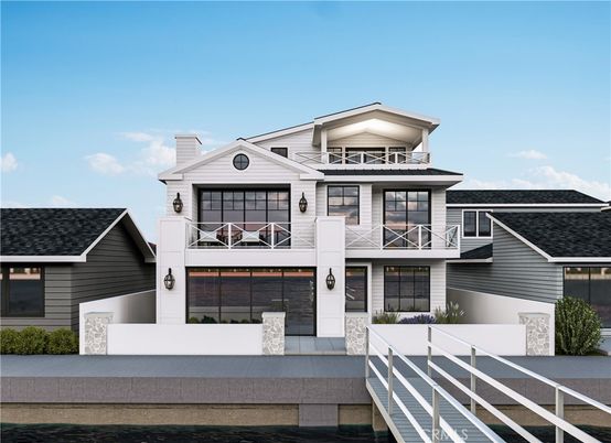 Attached, Exterior, Facade, Modern