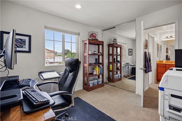 Home Office, Interior, Recessed Lighting