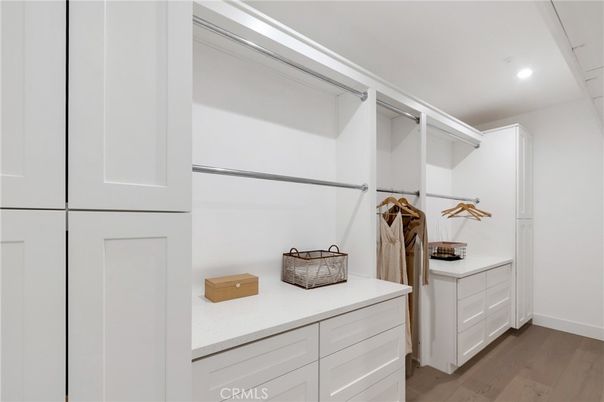 Interior, Recessed Lighting, Walk-in Closets, Wood Texture Flooring