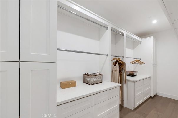 Interior, Recessed Lighting, Walk-in Closets, Wood Texture Flooring