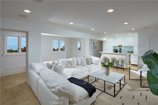 Interior, Kitchen, Living room, Recessed Lighting, Water