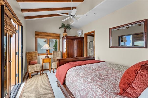 Bedroom, Interior, Wooden Beams