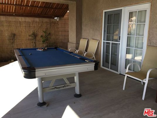 Billiard Table, Game Room, Interior