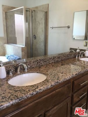 Bathroom, Dual Sink Vanities, Glass Shower, Interior